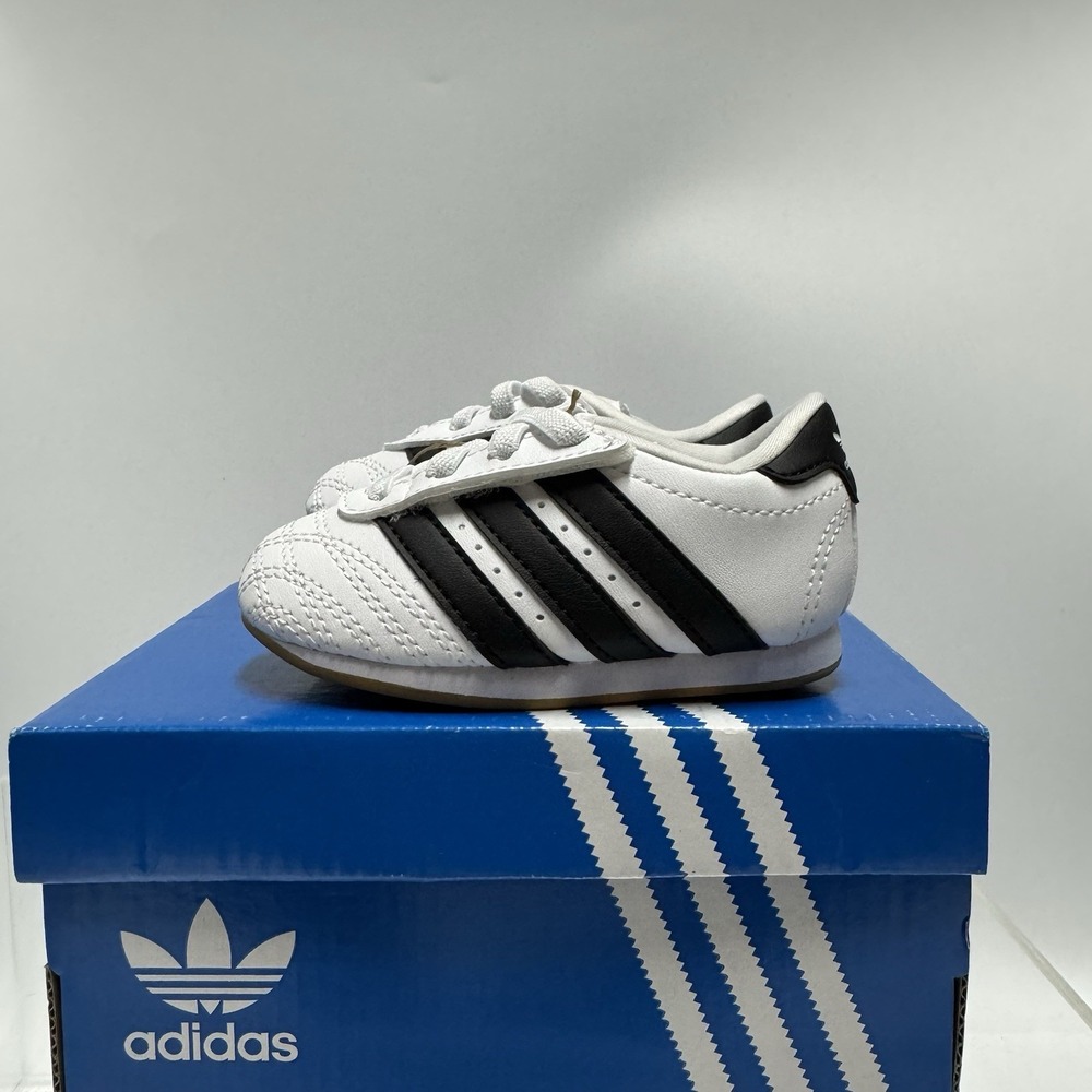 Brand New  Adidas Taekwondo Lace CF White Kids  JP9536 Toddler Baby Size 5k